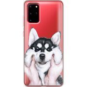 Прозрачный чехол BoxFace Samsung G985 Galaxy S20 Plus Husky