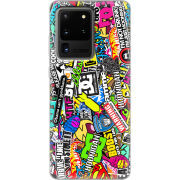 Чехол BoxFace Samsung G988 Galaxy S20 Ultra Multicolored Inscriptions