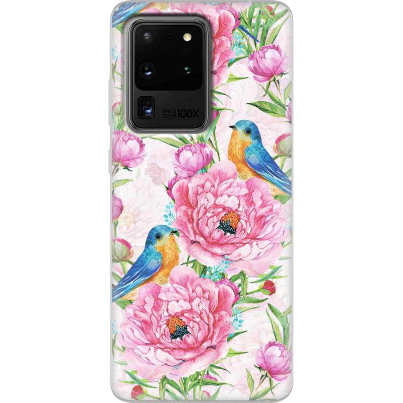 Чехол BoxFace Samsung G988 Galaxy S20 Ultra Birds and Flowers