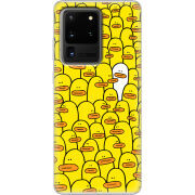 Чехол BoxFace Samsung G988 Galaxy S20 Ultra Yellow Ducklings