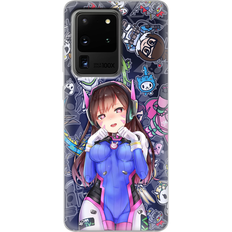 Чехол BoxFace Samsung G988 Galaxy S20 Ultra Overwatch D.VA