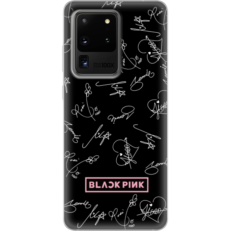 Чехол BoxFace Samsung G988 Galaxy S20 Ultra Blackpink автограф