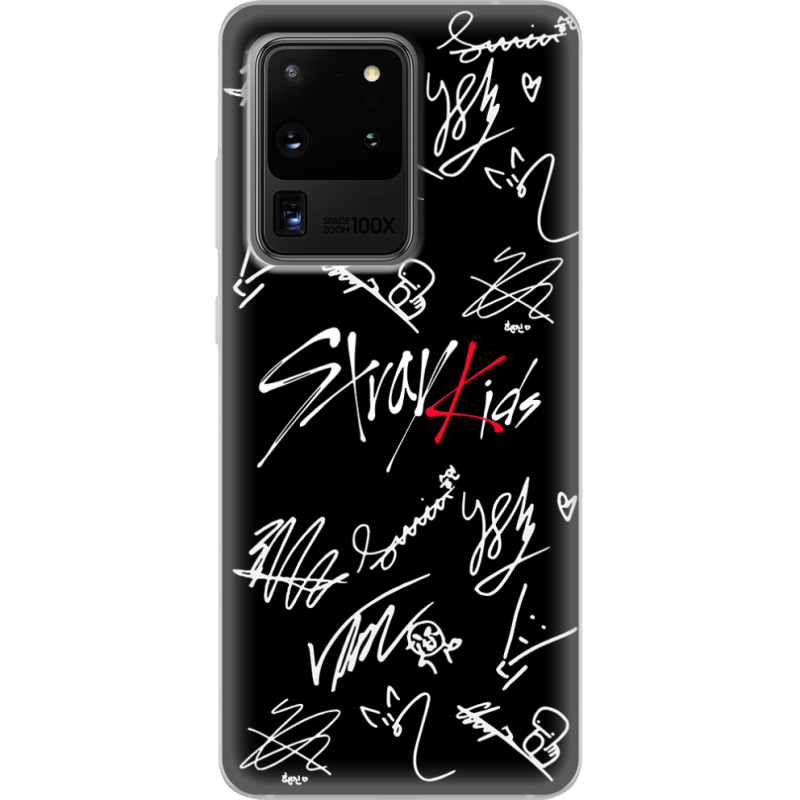 Чехол BoxFace Samsung G988 Galaxy S20 Ultra Stray Kids автограф