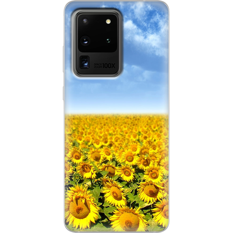 Чехол BoxFace Samsung G988 Galaxy S20 Ultra Подсолнухи