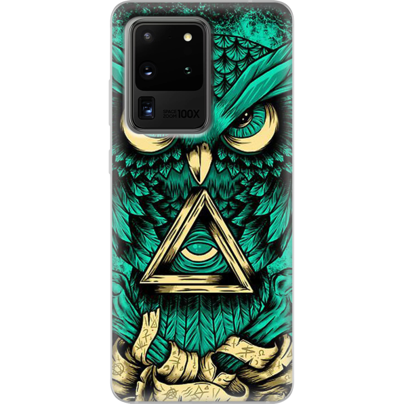 Чехол BoxFace Samsung G988 Galaxy S20 Ultra Masonic Owl