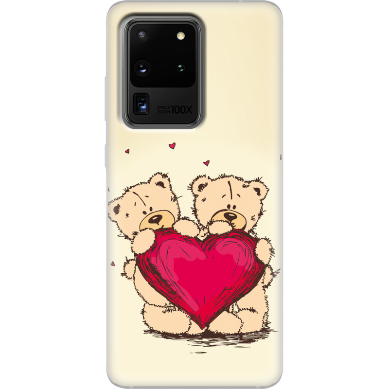 Чехол BoxFace Samsung G988 Galaxy S20 Ultra Teddy Bear Love