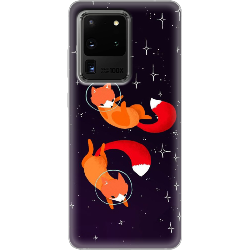 Чехол BoxFace Samsung G988 Galaxy S20 Ultra Fox-Astronauts