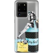 Прозрачный чехол BoxFace Samsung G988 Galaxy S20 Ultra City Girl