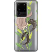 Прозрачный чехол BoxFace Samsung G988 Galaxy S20 Ultra Cute Mermaid
