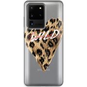 Прозрачный чехол BoxFace Samsung G988 Galaxy S20 Ultra Wild Love