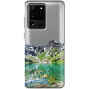 Прозрачный чехол BoxFace Samsung G988 Galaxy S20 Ultra Green Mountain