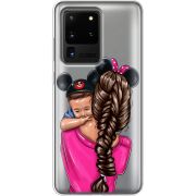 Прозрачный чехол BoxFace Samsung G988 Galaxy S20 Ultra Mouse Mommy