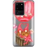 Прозрачный чехол BoxFace Samsung G988 Galaxy S20 Ultra Valentine Dwarfs