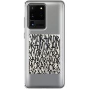 Прозрачный чехол BoxFace Samsung G988 Galaxy S20 Ultra Amor Amor