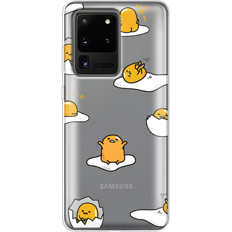 Прозрачный чехол BoxFace Samsung G988 Galaxy S20 Ultra Gudetama