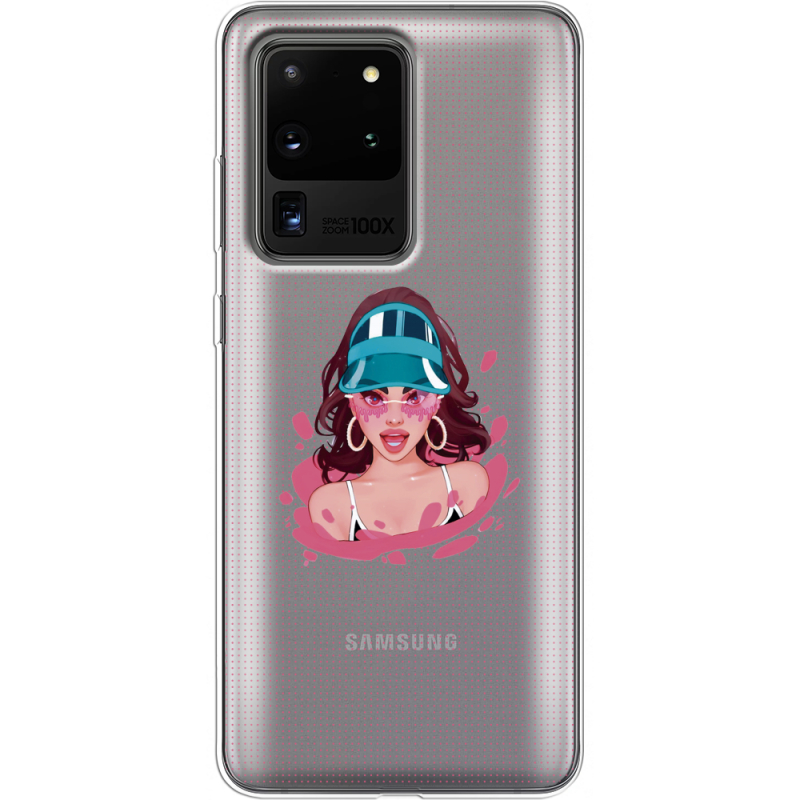 Прозрачный чехол BoxFace Samsung G988 Galaxy S20 Ultra Selena Gomez