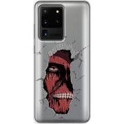 Прозрачный чехол BoxFace Samsung G988 Galaxy S20 Ultra Нападение Титана
