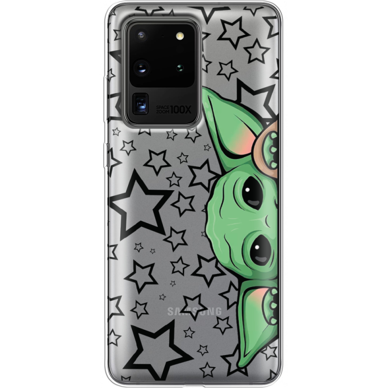Прозрачный чехол BoxFace Samsung G988 Galaxy S20 Ultra Baby Yoda