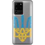 Прозрачный чехол BoxFace Samsung G988 Galaxy S20 Ultra Gold Trident
