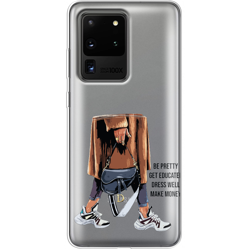 Прозрачный чехол BoxFace Samsung G988 Galaxy S20 Ultra Motivation