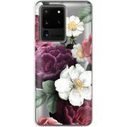 Прозрачный чехол BoxFace Samsung G988 Galaxy S20 Ultra Floral Dark Dreams