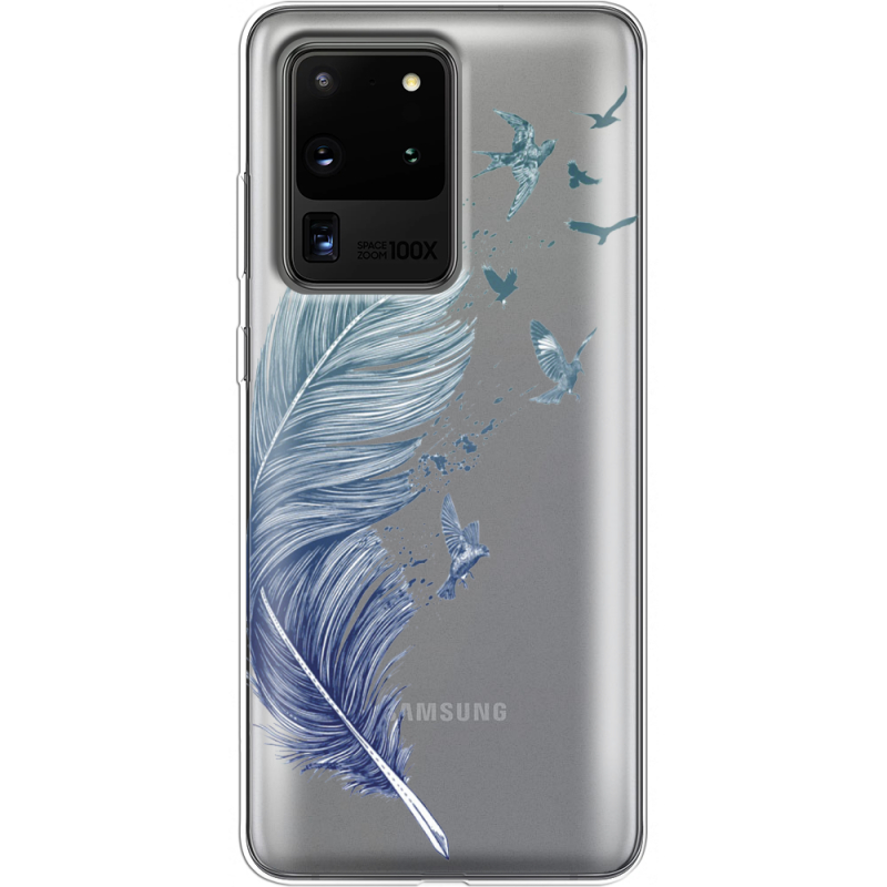 Прозрачный чехол BoxFace Samsung G988 Galaxy S20 Ultra Feather