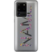 Прозрачный чехол BoxFace Samsung G988 Galaxy S20 Ultra Именной