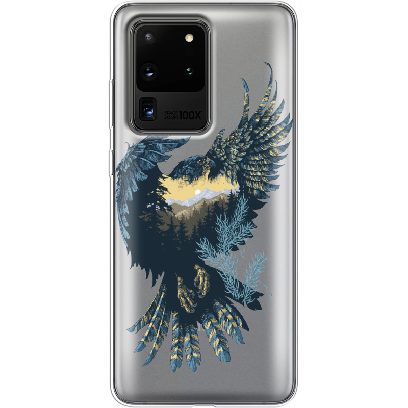 Прозрачный чехол BoxFace Samsung G988 Galaxy S20 Ultra Eagle