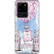Чехол со стразами Samsung G988 Galaxy S20 Ultra Perfume bottle