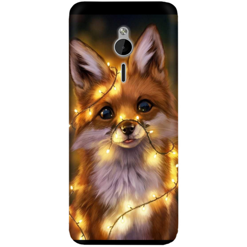 Чехол Uprint Nokia 230 Різдвяна лисичка