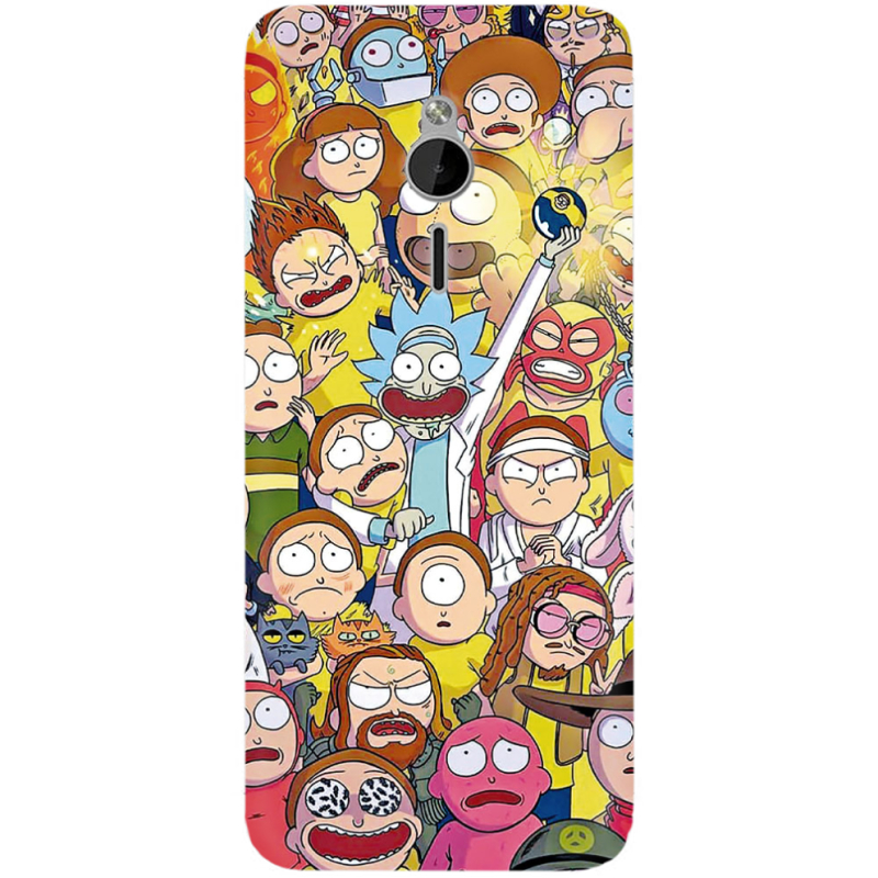 Чехол Uprint Nokia 230 Rick and Morty