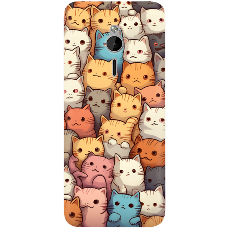 Чехол Uprint Nokia 230 Котики муркотики