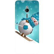 Чехол Uprint Nokia 230 Skier Snowman