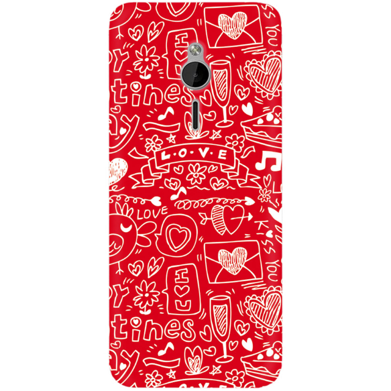 Чехол Uprint Nokia 230 Happy Valentines