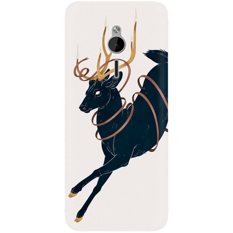 Чехол Uprint Nokia 230 Black Deer