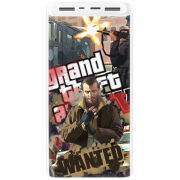 Xiaomi Mi Power Bank 3 20000mAh (PLM18ZM) Белый с принтом GTA 4