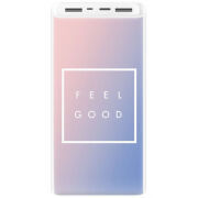 Xiaomi Mi Power Bank 3 20000mAh (PLM18ZM) Белый с принтом 