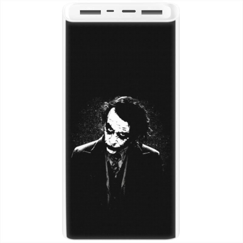 Xiaomi Mi Power Bank 3 20000mAh (PLM18ZM) Белый с принтом 