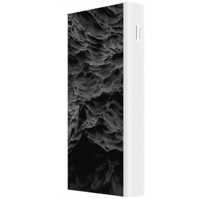 Xiaomi Mi Power Bank 3 20000mAh (PLM18ZM) Белый с принтом 