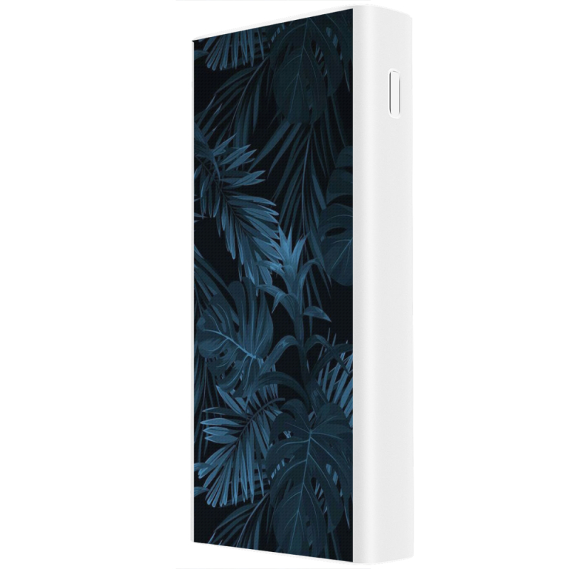 Xiaomi Mi Power Bank 3 20000mAh (PLM18ZM) Белый с принтом 
