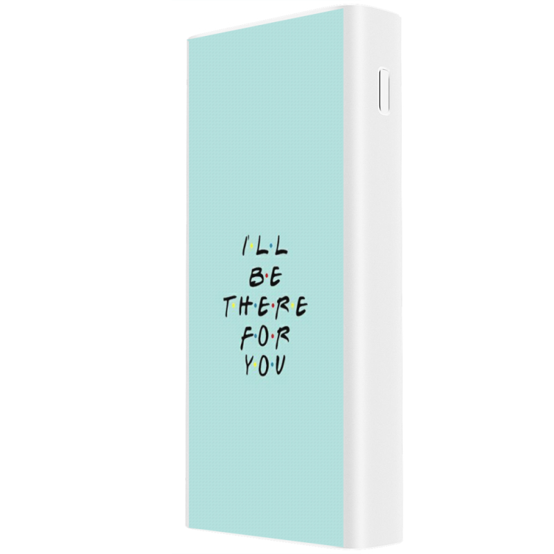 Xiaomi Mi Power Bank 3 20000mAh (PLM18ZM) Белый с принтом 
