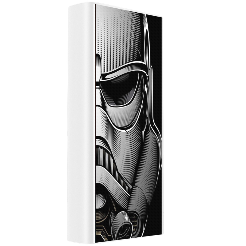 Xiaomi Mi Power Bank 3 20000mAh (PLM18ZM) Белый с принтом Imperial Stormtroopers