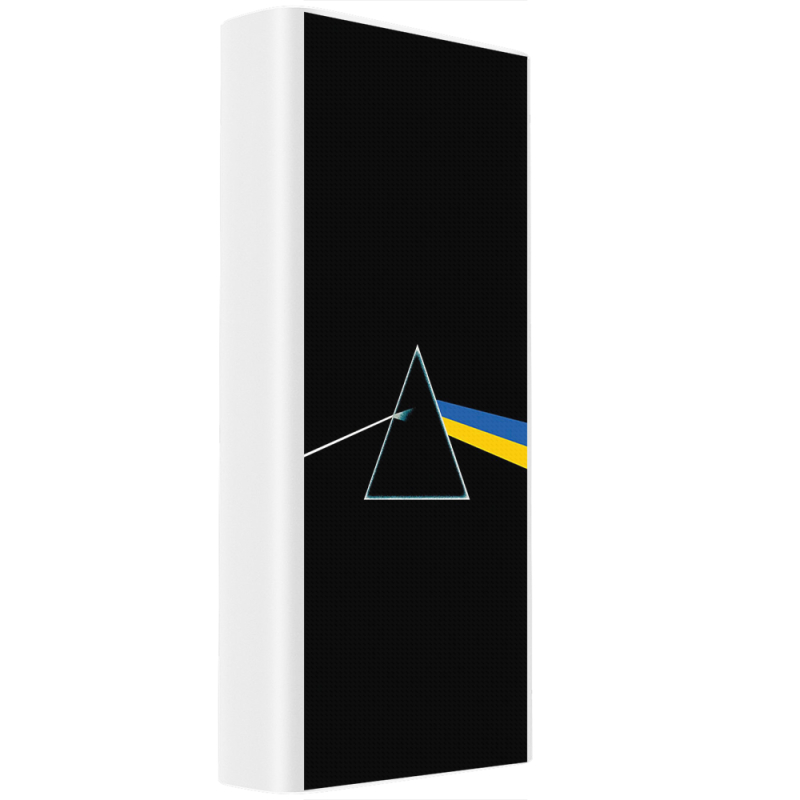 Xiaomi Mi Power Bank 3 20000mAh (PLM18ZM) Белый с принтом Pink Floyd Україна