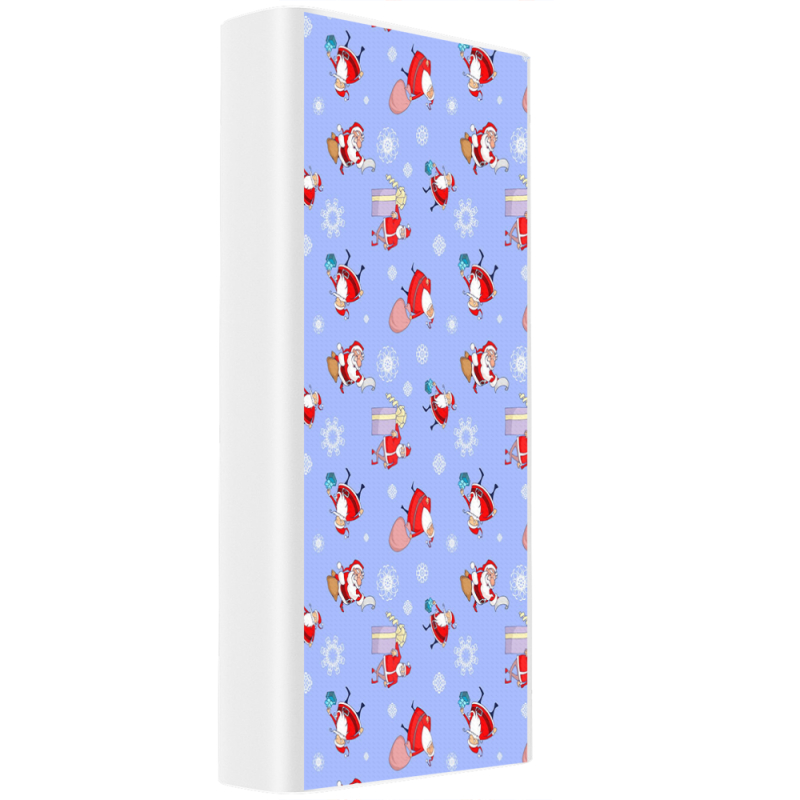 Xiaomi Mi Power Bank 3 20000mAh (PLM18ZM) Белый с принтом 