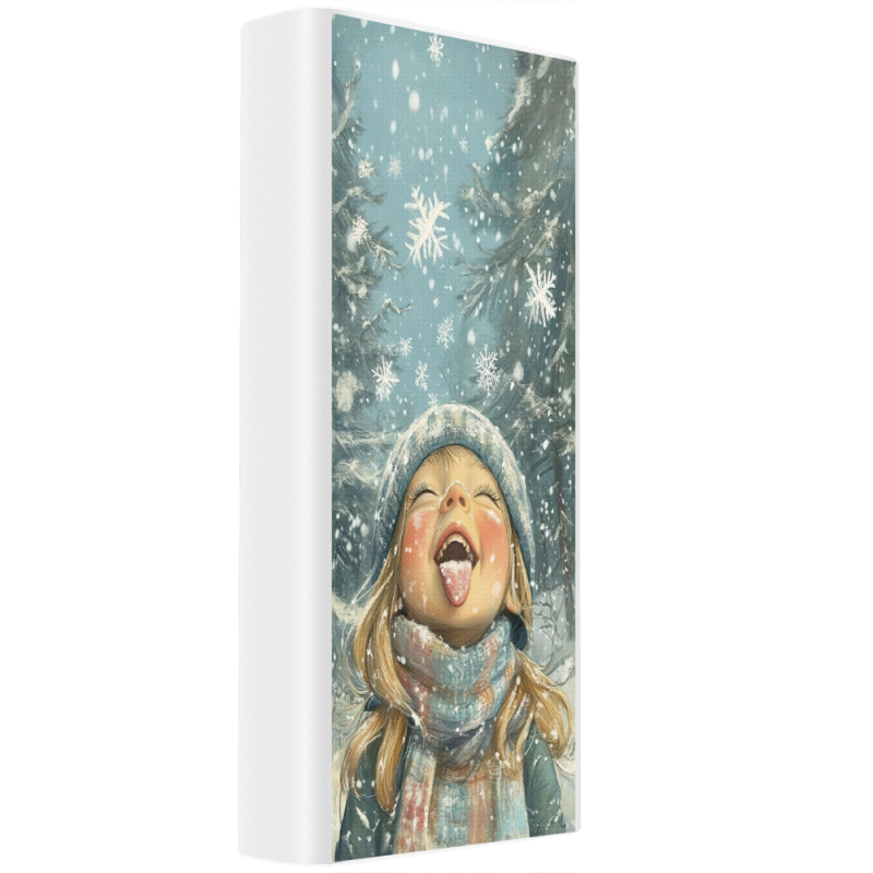 Xiaomi Mi Power Bank 3 20000mAh (PLM18ZM) Белый с принтом Смак дитинства