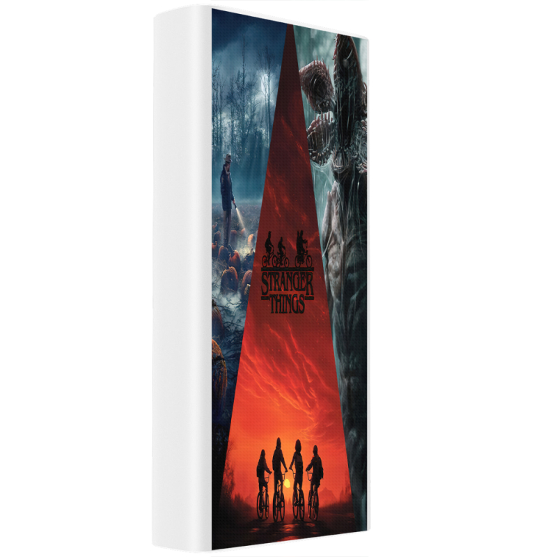 Xiaomi Mi Power Bank 3 20000mAh (PLM18ZM) Белый с принтом 