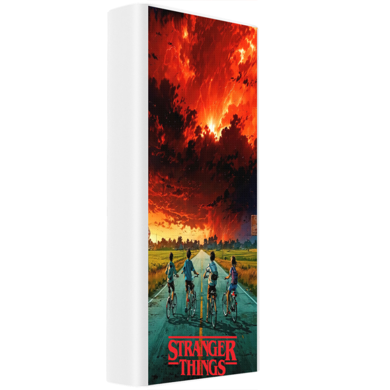 Xiaomi Mi Power Bank 3 20000mAh (PLM18ZM) Белый с принтом 