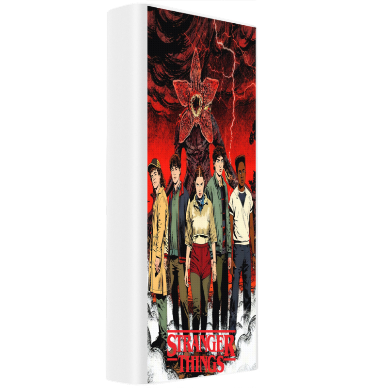 Xiaomi Mi Power Bank 3 20000mAh (PLM18ZM) Белый с принтом 