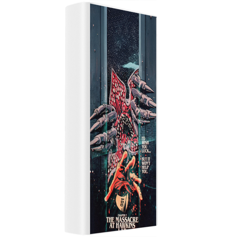 Xiaomi Mi Power Bank 3 20000mAh (PLM18ZM) Белый с принтом 