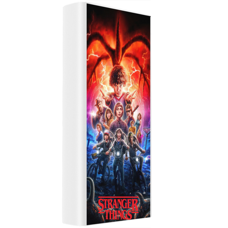 Xiaomi Mi Power Bank 3 20000mAh (PLM18ZM) Белый с принтом 